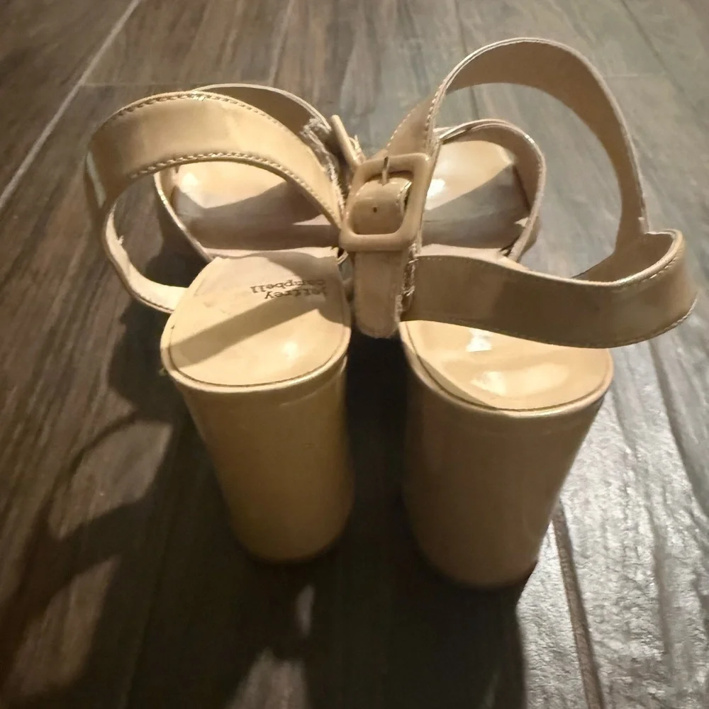 Jeffrey Campbell Cream Women's Sandals